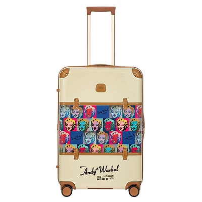 Andy Warhol Spinner Hardside Check