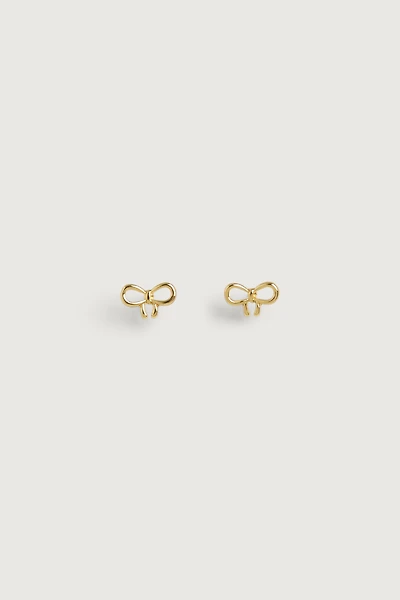 BOW STUD EARRINGS