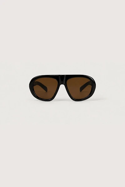 OVERSIZED SQUARE SUNGLASSES