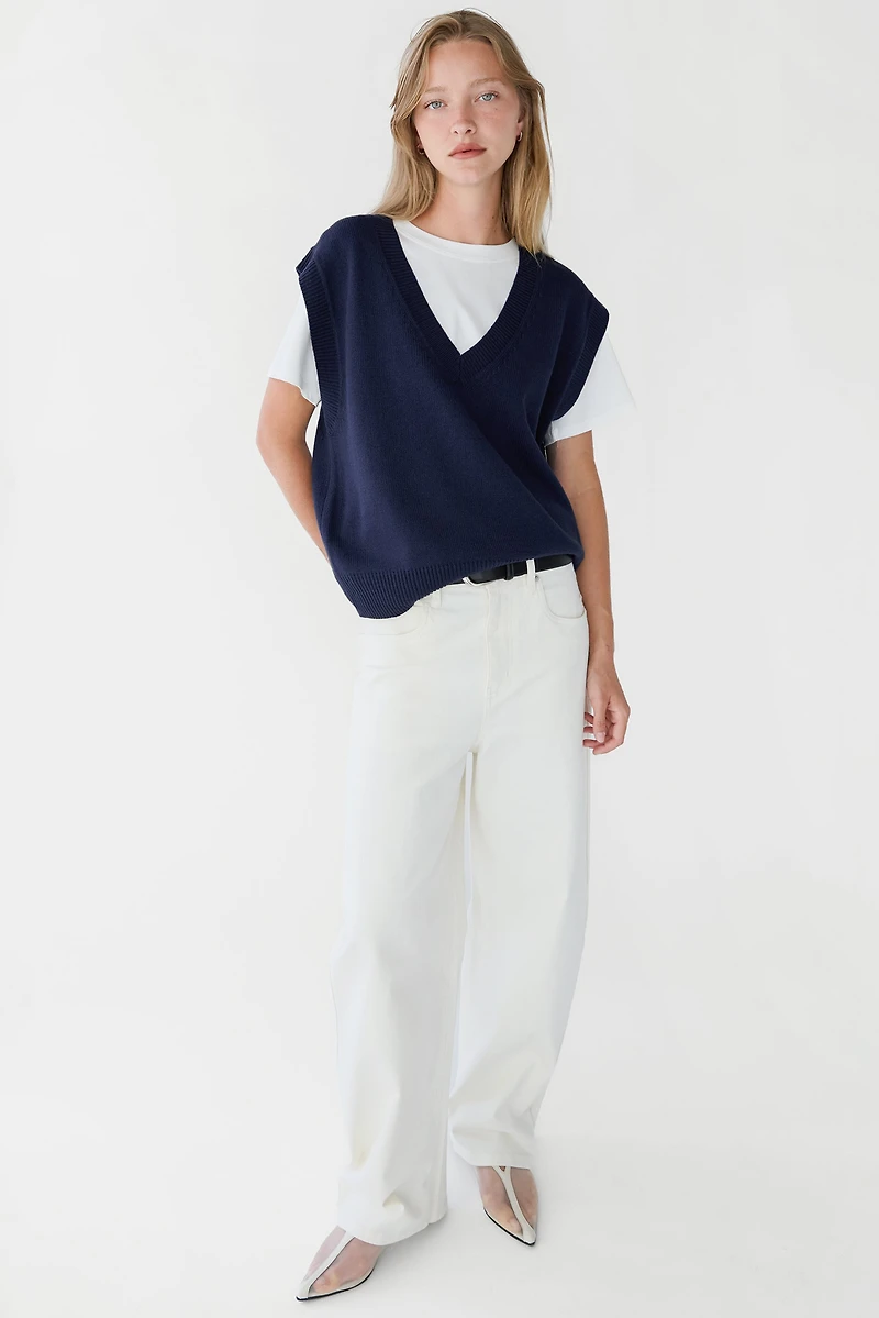 BARREL LEG DENIM JEAN