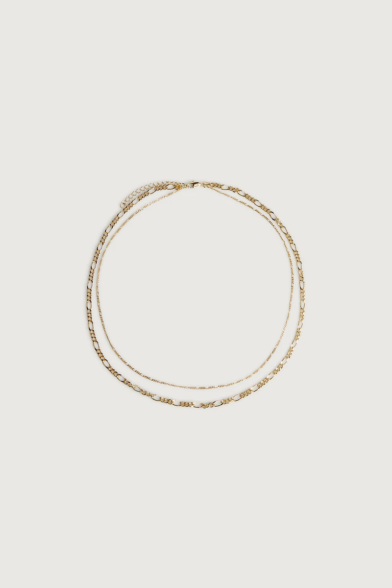 LAYERED FIGARO NECKLACE