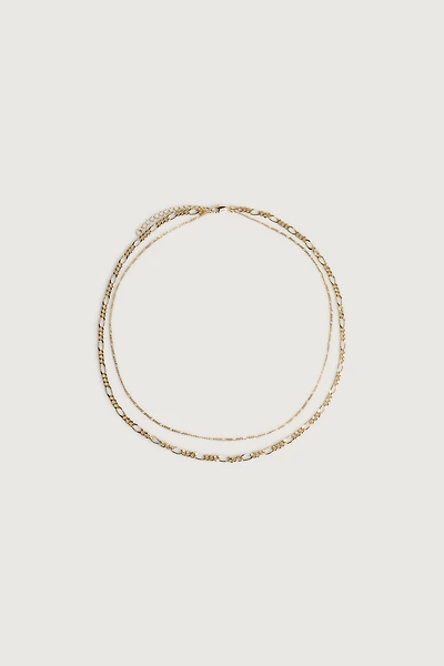 LAYERED FIGARO NECKLACE