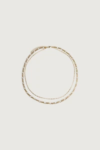 LAYERED FIGARO NECKLACE