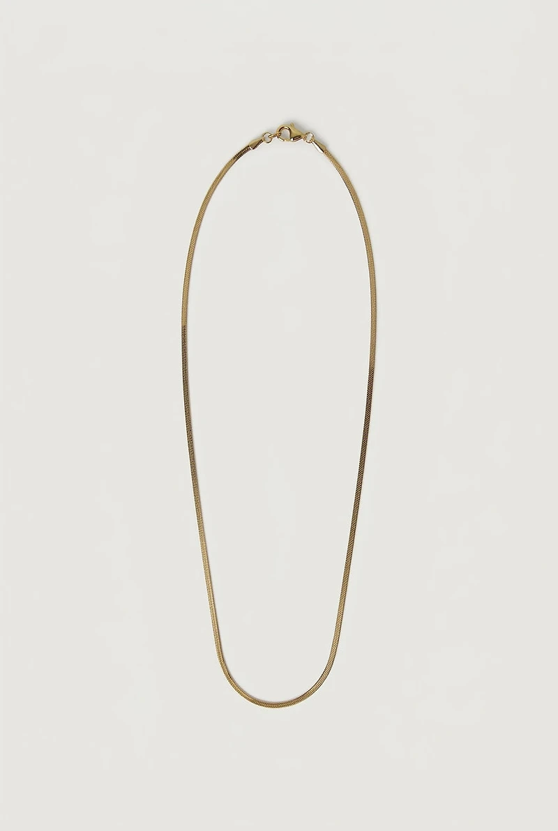 THIN SNAKE CHAIN NECKLACE