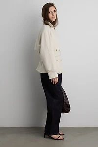 SHORT OVERSIZED TRENCH COAT