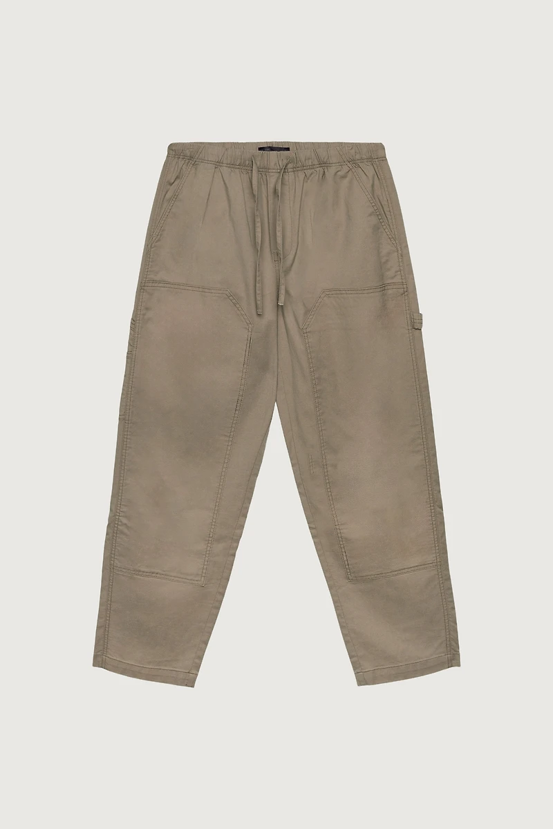 LIGHTWEIGHT LINEN CARPENTER PANT