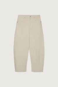 REGULAR LENGTH TWILL BARREL LEG PANT