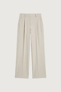 MID-RISE WIDE LEG SUITING TROUSER