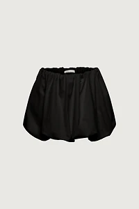 MINI BUBBLE ELASTIC SKIRT