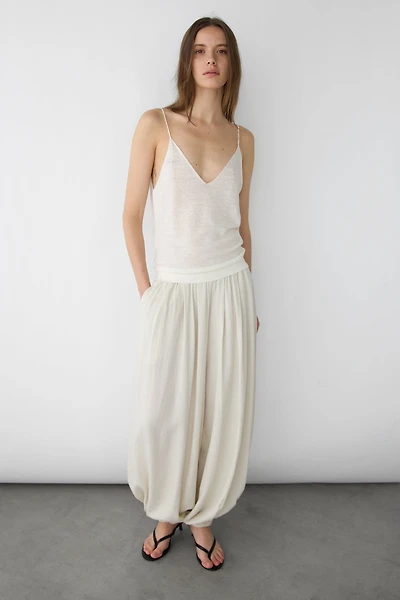 LINEN BLEND TANK TOP