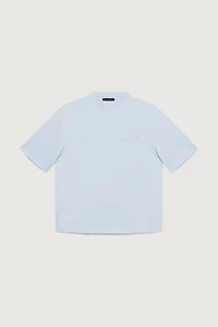 RELAXED BOXY BASIC TEE WITH POCKET