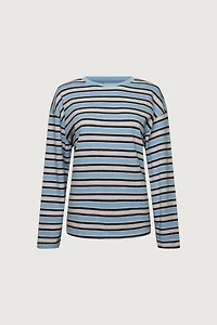 STRIPED PULLOVER SHIRT