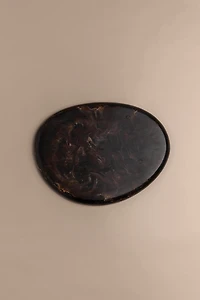 LARGE PEBBLE RESIN TRAY