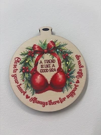 A Good Bra Ornament