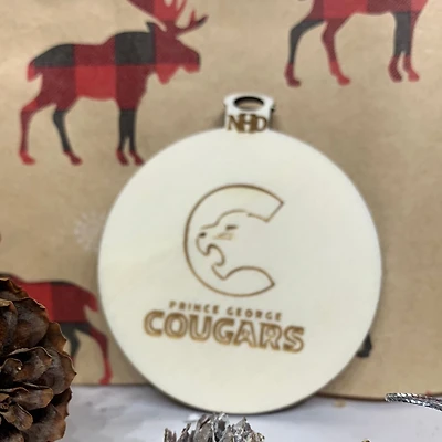 Prince George Cougars Ornament