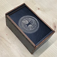 Rune Stones with Tree of Life Box
