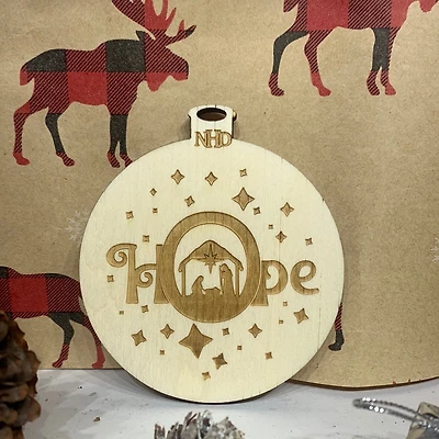 Hope Religious Ornament