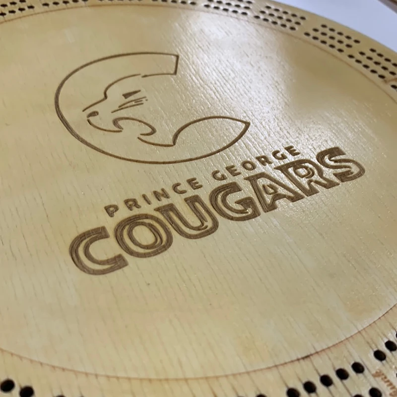 Prince George Cougars Crib Board