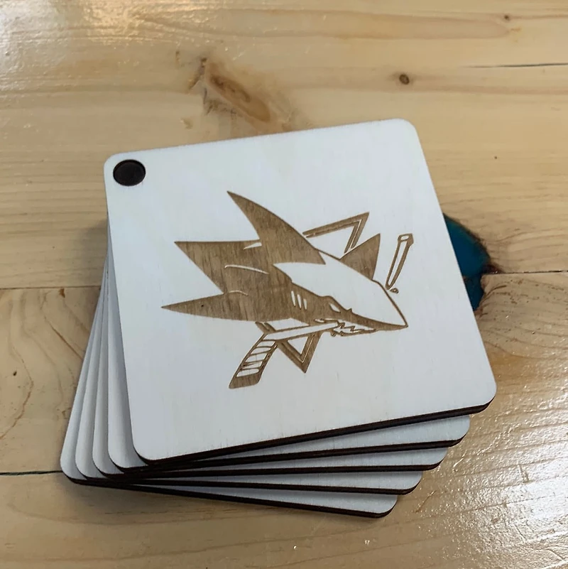 Hockey Team Coaster Sets