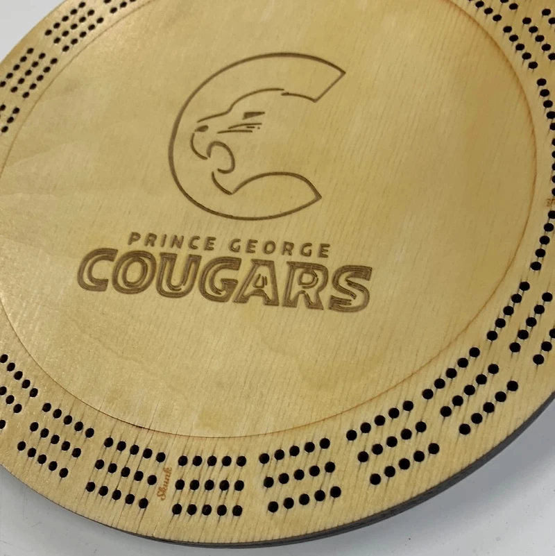 Prince George Cougars Crib Board