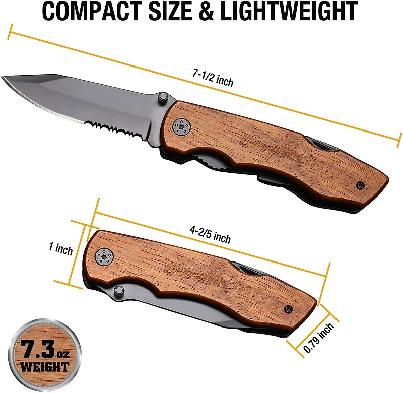 DURATECH 9-in-1 Multitool with Safety Locking