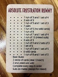 Frustration Rummy