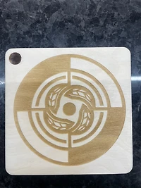 Medicine Wheel with Feathers Coaster Set