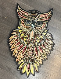 Owl Multilayer Decor