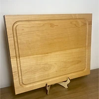 Maple Cutting Board with Grooves
