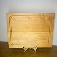 Maple Cutting Board with Grooves