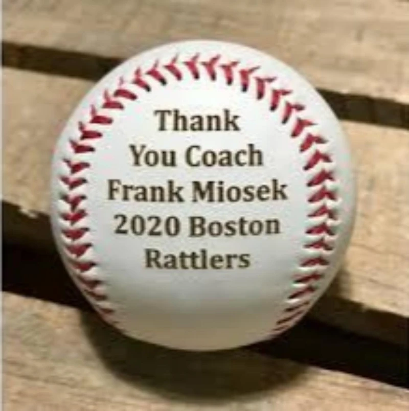 Baseball engraving