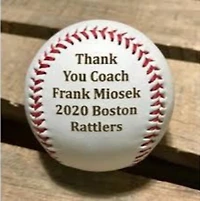 Baseball engraving