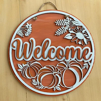 Fall Welcome DIY Decor