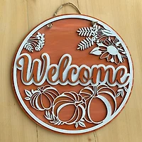 Fall Welcome DIY Decor