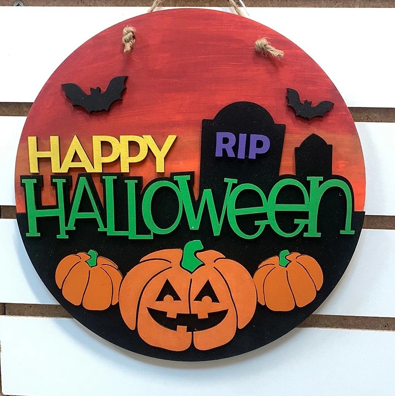Happy Halloween RIP DIY Sign