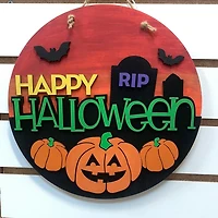Happy Halloween RIP DIY Sign