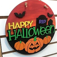 Happy Halloween RIP DIY Sign