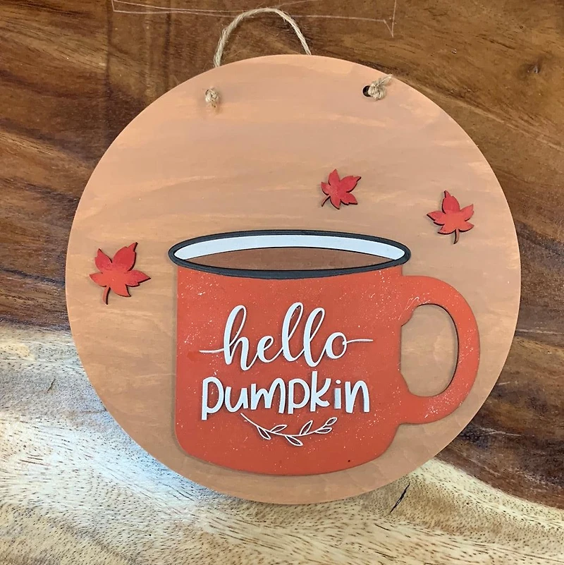 Hello Pumpkin DIY decor