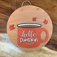 Hello Pumpkin DIY decor