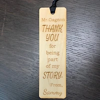Thank You Teacher Bookmark