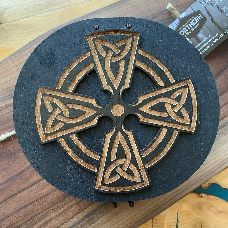 Keepsake Box with Celtic Cross
