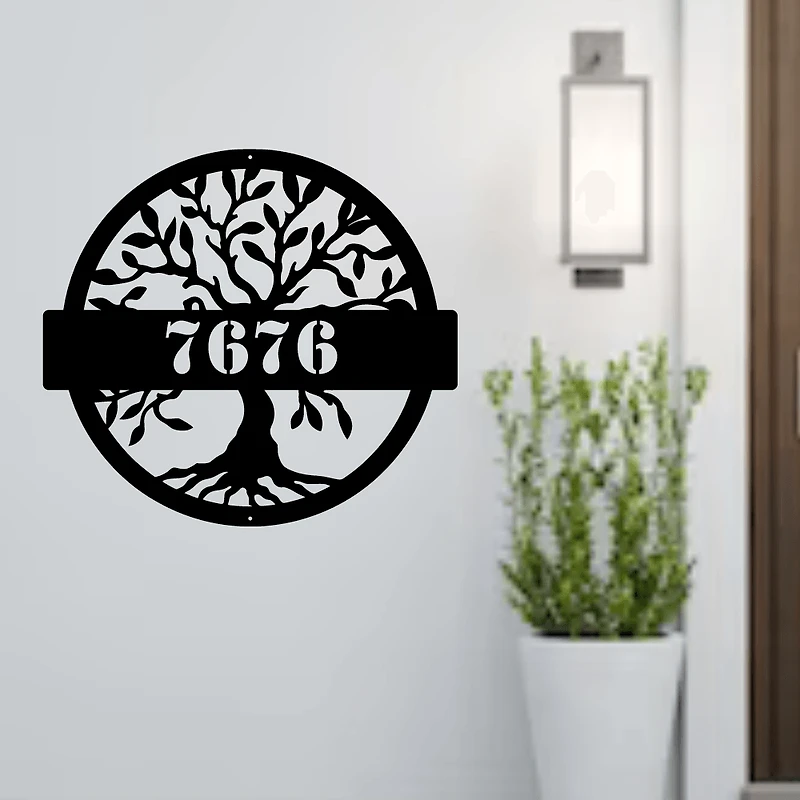Tree Of Life Address Sign