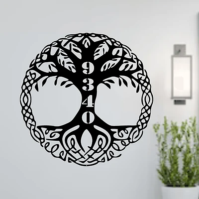 Tree of Life Address Sign