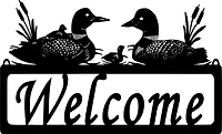 Loon Welcome Sign