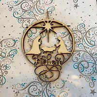 Believe religious Ornament