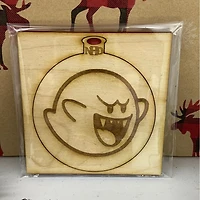 Boo ornament