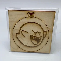 Boo ornament