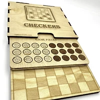 Checkers Game Board