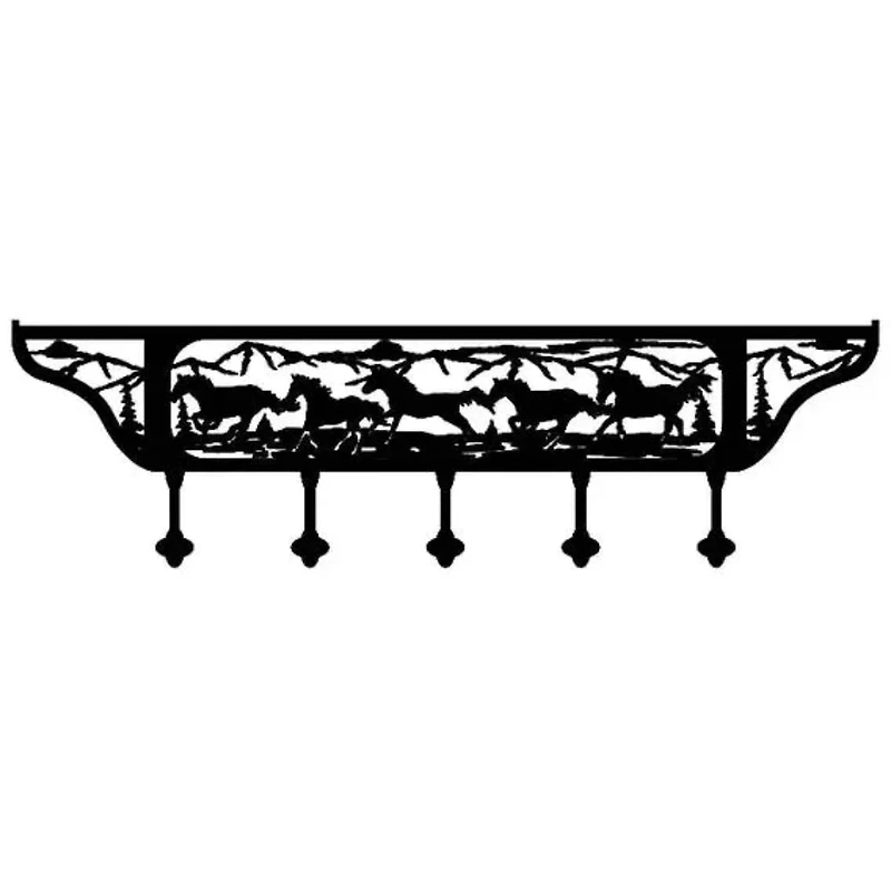 Coat Hanger With Wildlife