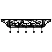 Coat Hanger With Wildlife